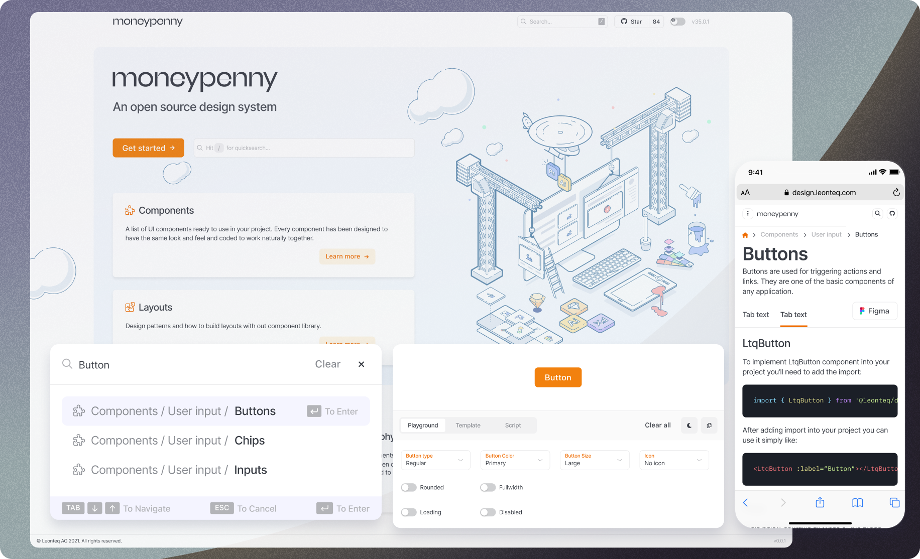Moneypenny Design System
